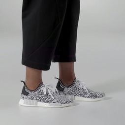 Adidas NMD_R1 Primeknit Férfi Originals Cipő - Fehér [D68724]